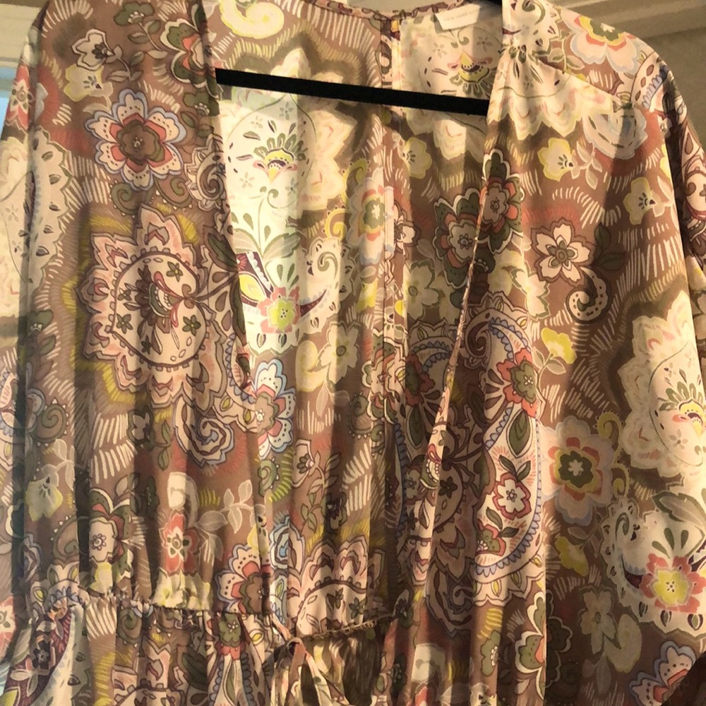 Pastel color kimono
